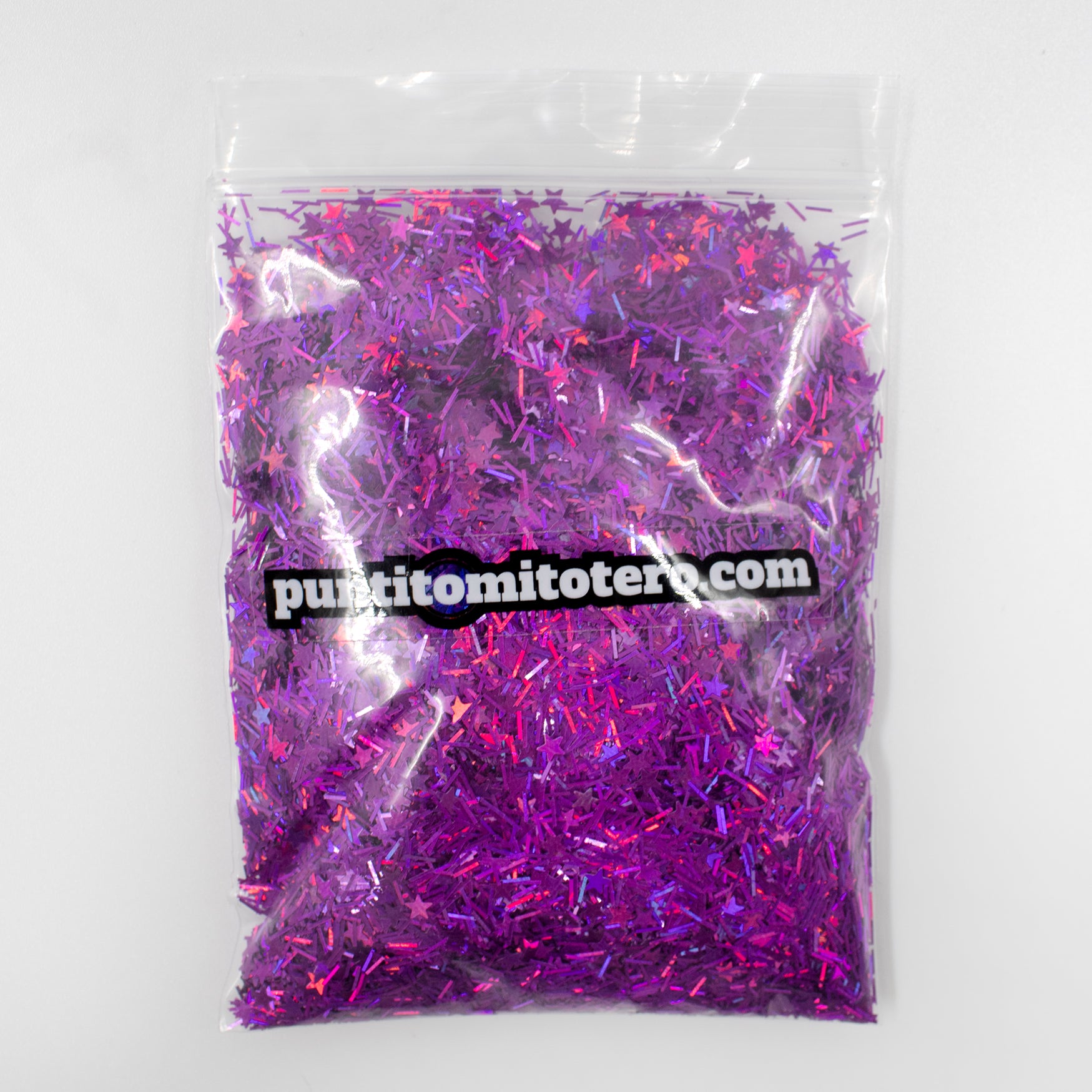 Glitter Morado 1 pieza